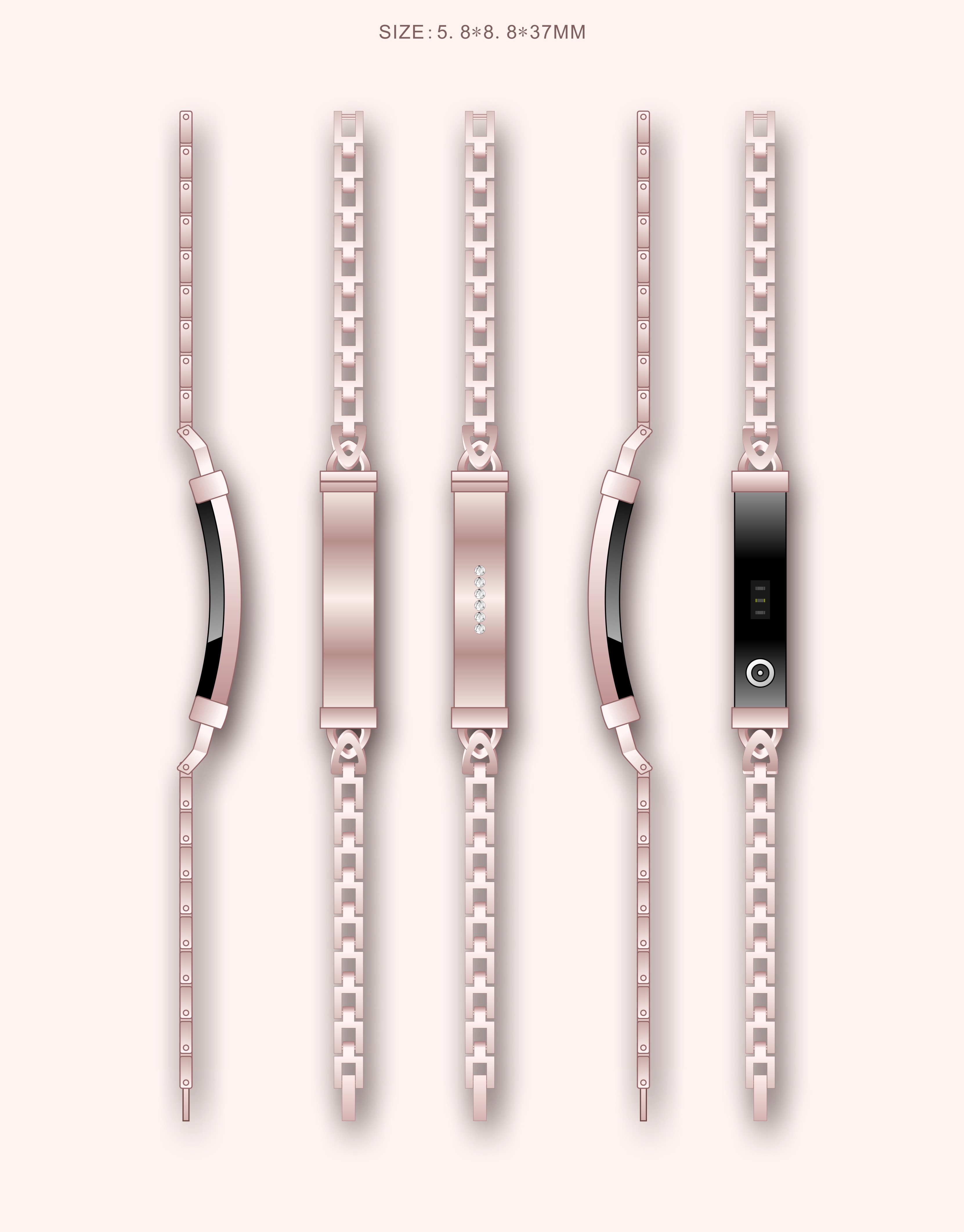 Smart component for bracelet design